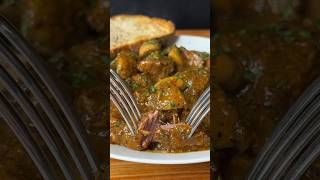 Receta de BOEUF BOURGUIGNON Comida Francesa shorts frenchfood recetasconcarne boeuf [upl. by Kunin]