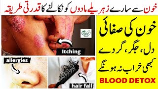 How To Purify Blood Naturally At Home  Khoon Saaf Karne Ka Tarika  Blood Purification In The Body [upl. by Ahsilek]