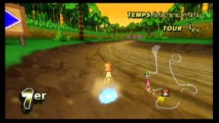 MKWII Mission 3étoiles coupe feuille 150cc avec grand cut GBA3 commentée by CSniper [upl. by Renfred]