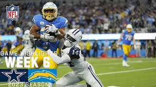 Dallas Cowboys vs Los Angeles Chargers  2023 Week 6 Game Highlights [upl. by Atnahsa]