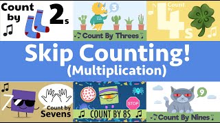 Skip Counting Songs  Multiplication Songs Compilation [upl. by Bergstrom341]