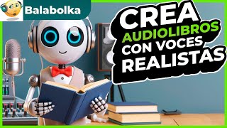 Cómo crear Audiolibros con voces realistas  De libro a audio realista IA Microsoft [upl. by Yatzeck108]