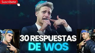 30 RESPUESTAS DE WOS QUE LO CONVIRTIERON EN INMORTAL fmsargentina redbullbatalla  REACCION [upl. by Powers]