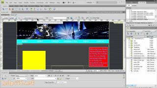 Floating Div Tags  Dreamweaver Tutorial [upl. by Carleton]