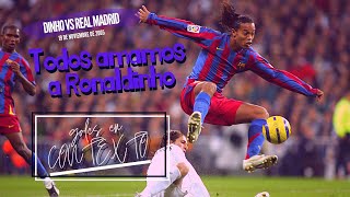 Goles en contexto  Ronaldinho vs Real Madrid 2005 [upl. by Nali]