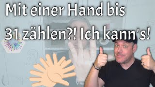 Wetten dass ich mit einer Hand bis 31 zählen kann Binärsystem einfach erklärt [upl. by Lamraj832]