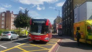 66032 on route 276 to Stoke Newington [upl. by Ecirahs]