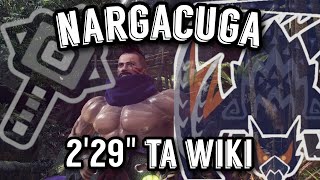 Nargacuga 229quot86  Hammer TA rules MHWI PC [upl. by Stanhope]