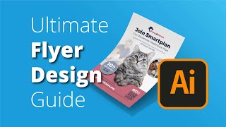 How To Design Flyers amp Leaflets In Illustrator  Adobe Tutorial [upl. by Willin645]