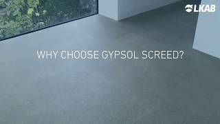 Why Choose Gypsol Screed [upl. by Nyvlem]