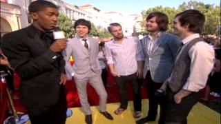 Panic at the Disco Interview at the VMA 2008 [upl. by Blackman177]