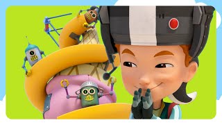 Frankie Fritz Makes Bits and MORE  Rusty Rivets  Cartoons for Kids [upl. by Loftis]