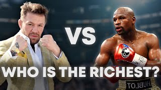 Conor McGregor vs Floyd Mayweather Who is the Richest 2024  Think Million [upl. by Thea]