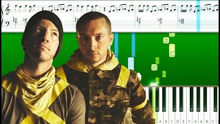 Twenty One Pilots  Mulberry Street Piano Tutorial Sheets [upl. by Alyakam]