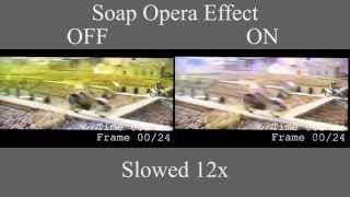 Soap Opera Effect in Slow Motion [upl. by Lenahs794]