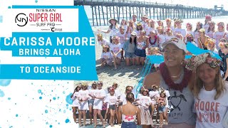 Carissa Moore Brings Aloha to Oceanside Nissan Super Girl Surf Pro [upl. by Janina]