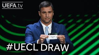 UECL GROUP STAGE DRAW 202122 [upl. by Alinoel]