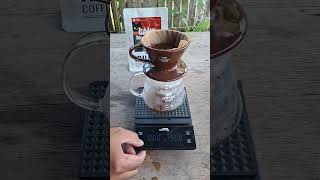 Gayo Black Maria V60 coffe coffeelover coffeetime [upl. by Idalina]