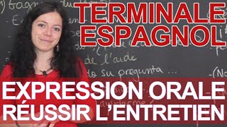 Lépreuve dexpression orale  réussir lentretien  Terminale  Espagnol  Les Bons Profs [upl. by Bak]