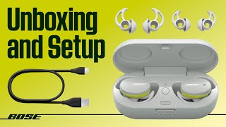 Bose Sport Earbuds – Unboxing and Setup [upl. by Leugimsiul]