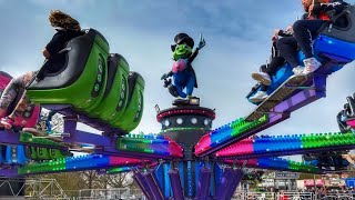 Hampton Court Fun Fair Vlog  George Irvins Opening Day 2023 Aarons First KMG Speed [upl. by Carmine954]