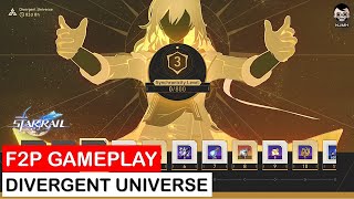 F2P Gameplay Divergent Universe The Human Comdey  Honkai Star Rail [upl. by Loesceke]