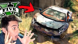 ENCONTREI uma LAMBORGHINI ABANDONADA no GTA 5   GTA V Mods  Carros [upl. by Ennasor]