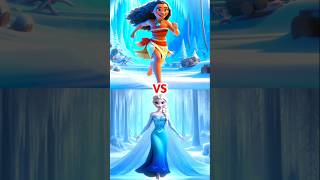 Moana Vs Elsa Frozen Vs Ten Female 💪 moana Cinderella snowwhite  Wonderwoman Supergirl elsa [upl. by Irpac]