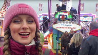 Größter Herbstmarkt Deutschlands 🎡 Highlights vom Hochheimer Markt 🎠  Nessi [upl. by Hafirahs]