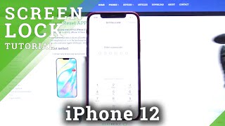 How to Set Screen Lock on iPhone 12 – Change Screen Lock [upl. by Nawud]