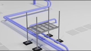 How To Assemble the RTS Roof Stair on Your Rooftop  Rooftop Support Systems [upl. by Rianna640]