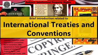 Brief Introduction to related International Treaties and Conventions [upl. by Talley]