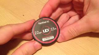 UD Kanthal A1  22G [upl. by Ignacia]