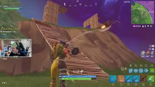 Crazy rocket ride by Ninja  Fortnite Clips [upl. by Lower89]