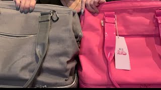 Comparison of my 2 Béis Mini Weekender bags [upl. by Junna693]