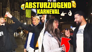 ABSTURZ JUGEND an KARNEVAL in KÖLN😂  Onur 999 [upl. by Dielle39]