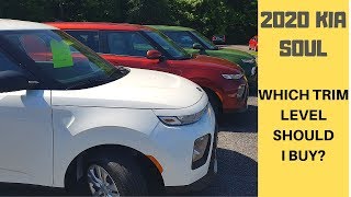 2020 KIA Soul LX S EX Which trim level should you buy [upl. by Ainedrag]