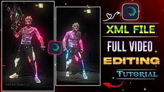 Free Fire New xml file alight motion🔥top xml file [upl. by Talmud96]