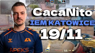 CS2 POV Apeks CacaNito 1911 vs FURIA Inferno IEM Katowice 2024 Playin [upl. by Vale]