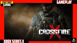 Fast Paced Tactical Shooter Crossfire X Gameplay Xbox Series X [upl. by Lehcar]