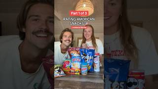 Aussies try USA snacks part 1 usasnacks usafood americansnacks americanfoods snackgame [upl. by Etnovaj]