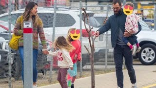 Jamie Dornan Today With All Family Outside Together [upl. by Norga]