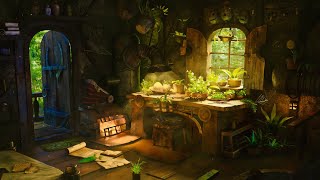 Gardeners Cottage  Fantasy Ambience amp Music 🌿✨🪴 [upl. by Tnattirb122]