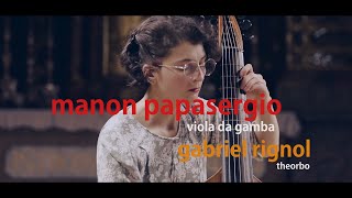 Johannes Schenck  Sonata II „L’Echo du Danube”  Manon Papasergio Gabriel Ringnol [upl. by Anilrahc]