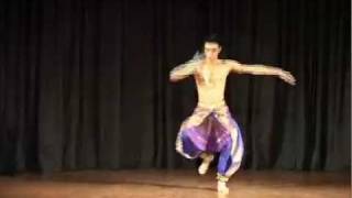 Shiva Tandava in Bharatanatyam by Revanta at the India Habitat Centre [upl. by Wildee845]