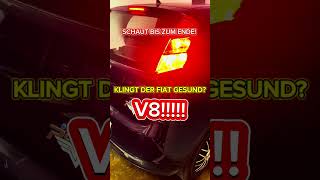 Fiat Punto V8 MOTOR AMG – Der Auspuff geht durch die Decke 🚗💥 [upl. by Ursa549]