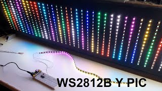 Control Pixel LED WS2812B con PIC16F628A 1 [upl. by Vallie]