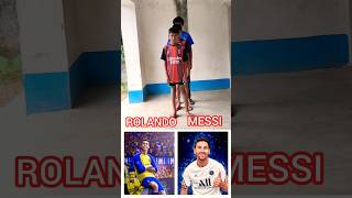 Best popular video Messi vs Ronaldo football messi ronaldo short ⚽⚽💯 [upl. by Lihp155]