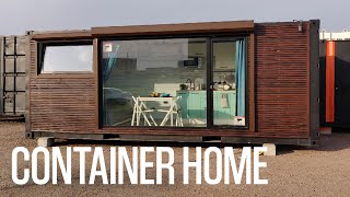 20FT SHIPPING CONTAINER HOME  TINY HOUSE [upl. by Tem]