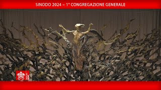 Sinodo 2024 –1° Congregazione generale 2 ottobre 2024 [upl. by Pember]